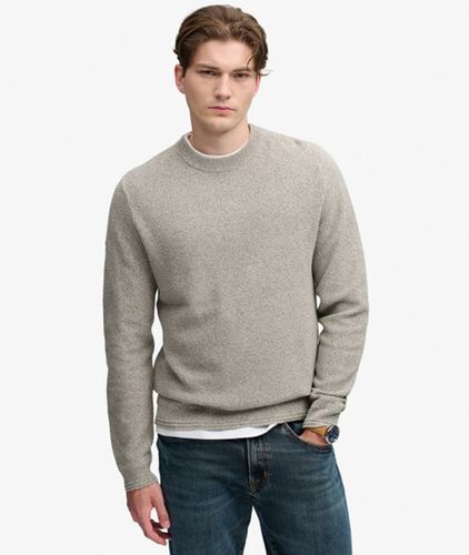 Herren Pullover mit Strukturstrick Lockerer Passform - Größe: Xxl - Superdry - Modalova