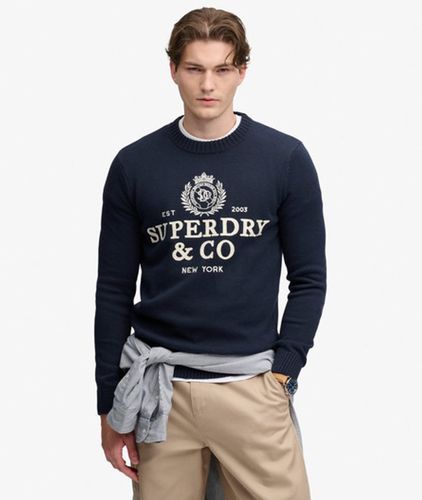 Herren Pullover mit Applikation - Größe: S - Superdry - Modalova