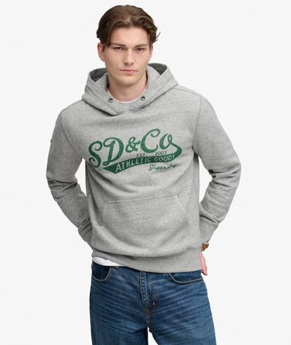 Herren Vintage Script Hoodie - Größe: M - Superdry - Modalova