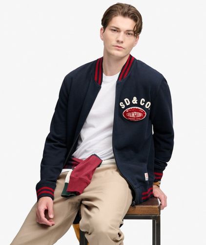Herren Vintage Athletic Bomber Trainingsjacke - Größe: L - Superdry - Modalova