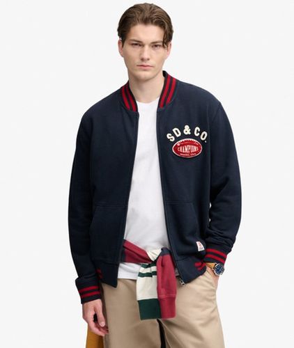 Herren Vintage Athletic Bomber Trainingsjacke - Größe: M - Superdry - Modalova