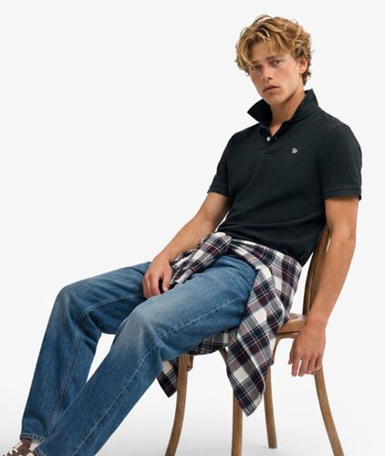 Herren Vintage Destroy Polohemd - Größe: S - Superdry - Modalova