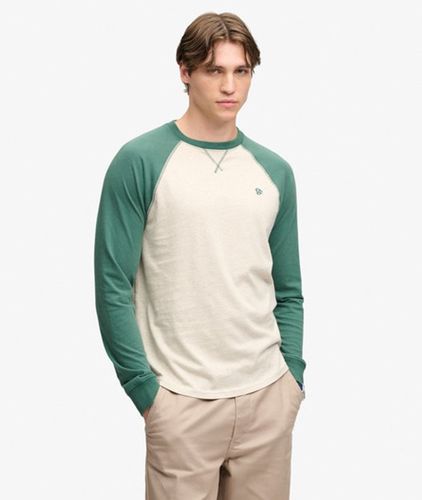 Herren Vintage Athletic Baseball Oberteil - Größe: Xxl - Superdry - Modalova