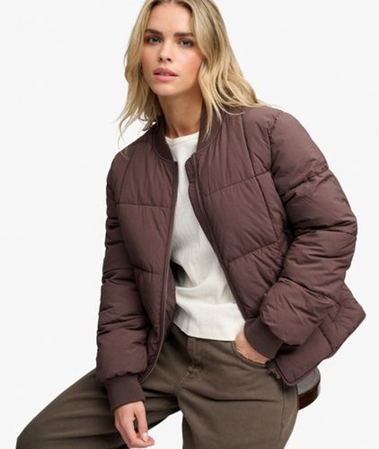 Damen Large Box Quilt Steppjacke - Größe: 36 - Superdry - Modalova