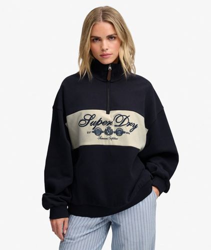 Damen Ornate Script Sweatshirt mit Lockerer Passform - Größe: 36 - Superdry - Modalova