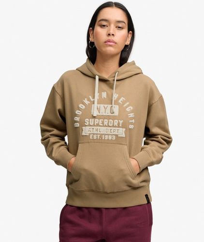 Damen Vintage Prep Chenille Kapuzenpullover Lockere Passform - Größe: 38 - Superdry - Modalova