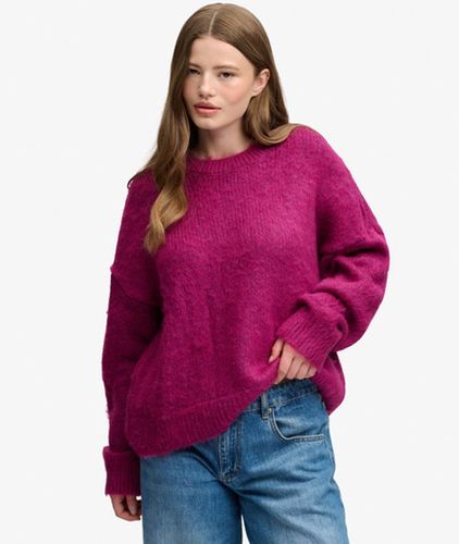 Damen Slouchy Pullover mit OverGrößed-passform - Größe: 44 - Superdry - Modalova
