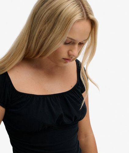 Damen Athletic Essentials Gerafftes Top - Größe: 36 - Superdry - Modalova