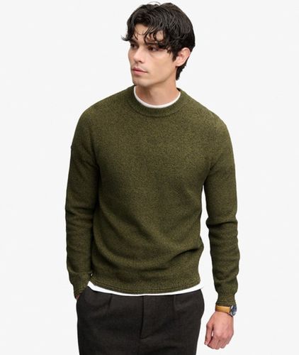 Herren Pullover mit Strukturstrick Lockerer Passform - Größe: XL - Superdry - Modalova