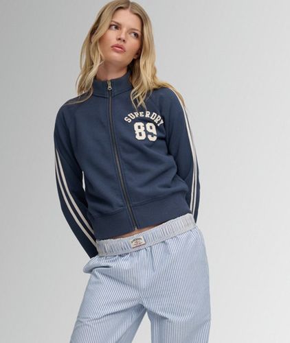 Damen Athletic Applique Trainingsjacke - Größe: 40 - Superdry - Modalova