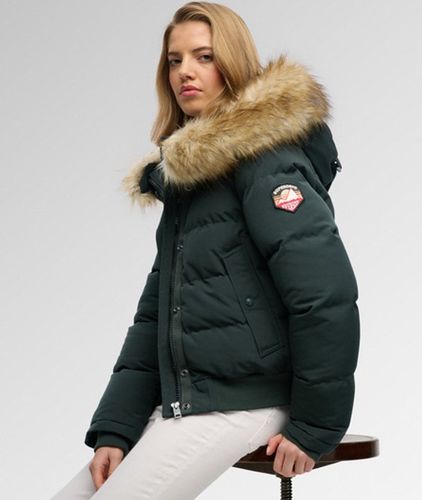 Damen Everest Bomberjacke mit Schmaler Passform - Größe: 42 - Superdry - Modalova