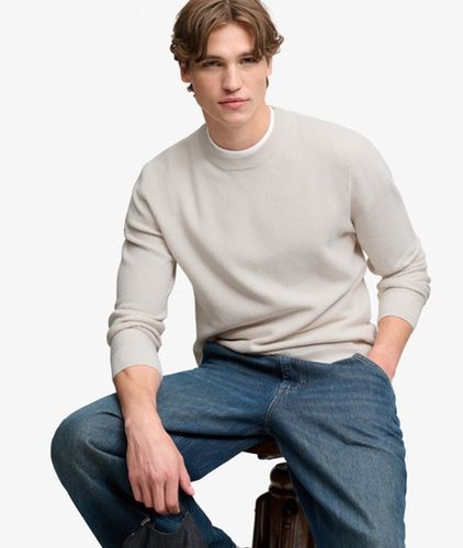 Herren Pullover mit Strukturstrick Lockerer Passform - Größe: S - Superdry - Modalova