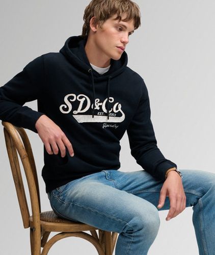 Herren Sd & co Kapuzenpullover mit Lockerer Passform - Größe: S - Superdry - Modalova