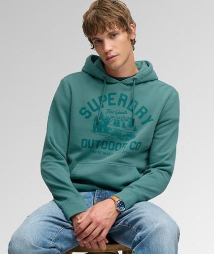 Herren Outdoor Icon Kapuzenpullover Lockere Passform - Größe: Xxl - Superdry - Modalova