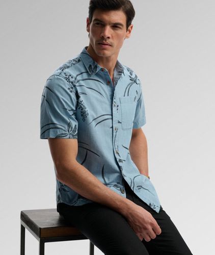 Herren Vintage Loom Kurzarmhemd - Größe: S - Superdry - Modalova