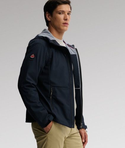 Herren Softshell Trekker Jacke mit Kapuze - Größe: S - Superdry - Modalova