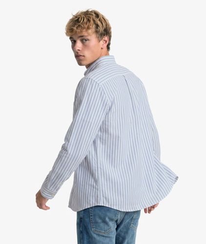 Herren Oxford Preppy Langarmhemd - Größe: Xxl - Superdry - Modalova