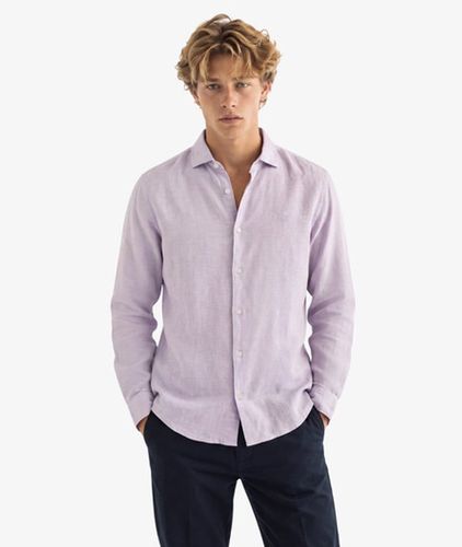 Herren Riviera Leinenhemd mit Langen Ärmeln - Größe: XL - Superdry - Modalova