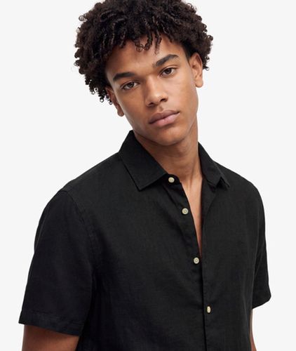 Herren Riviera Kurzarm-leinenhemd - Größe: M - Superdry - Modalova
