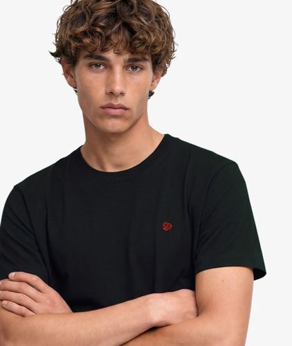 Herren Sd & co Logo T-shirt mit Schmaler Passform - Größe: M - Superdry - Modalova