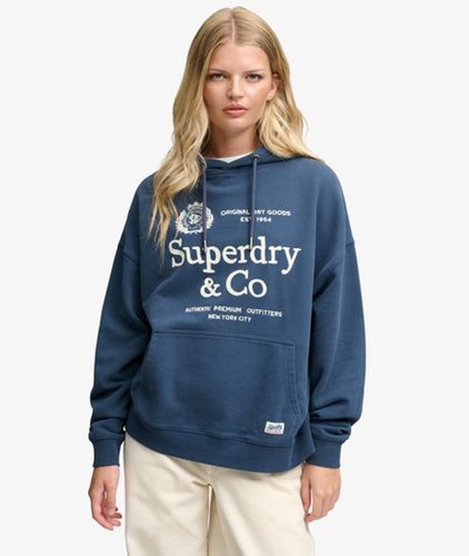 Damen Luxe Casual Kapuzenpullover mit Lockerer Passform - Größe: 36 - Superdry - Modalova