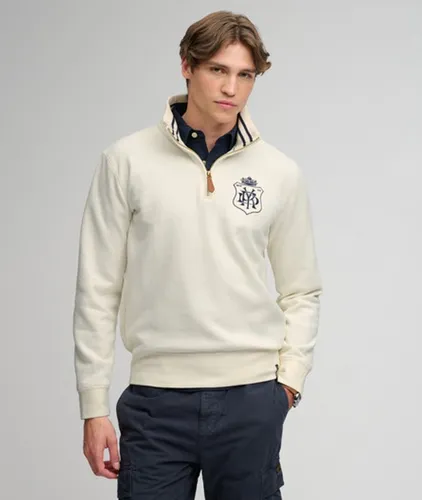 Herren Gothic Varsity Sweatshirt mit Lockerer Passform - Größe: S - Superdry - Modalova