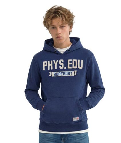 Herren Track Kapuzenpullover mit Lockerer Passform - Größe: XL - Superdry - Modalova