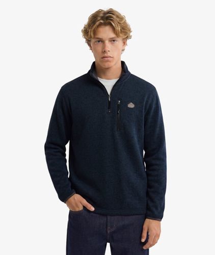 Herren Storm Fleecepullover mit Halblangem Reißverschluss - Größe: M - Superdry - Modalova