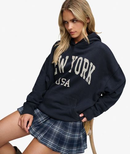 Damen Athletic Essentials Kapuzenpullover Lockere Passform - Größe: 38 - Superdry - Modalova
