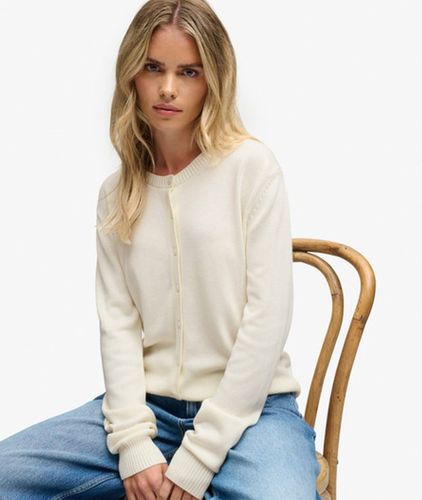 Damen Athletic Essentials Cardigan mit Lockerer Passform - Größe: 44 - Superdry - Modalova