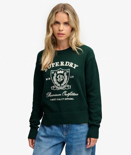 Damen Heritage Graphic Pullover - Größe: 40 - Superdry - Modalova