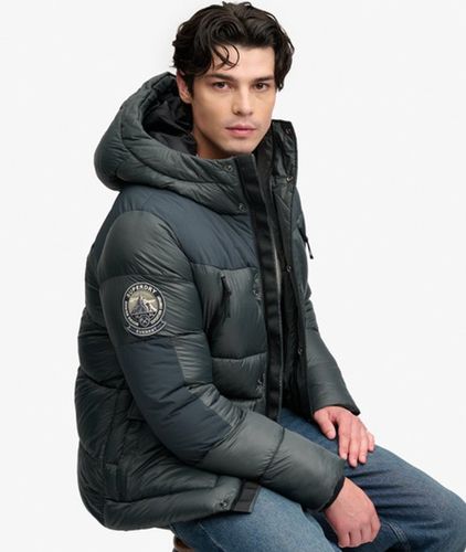 Herren City Baffle Parka - Größe: L - Superdry - Modalova