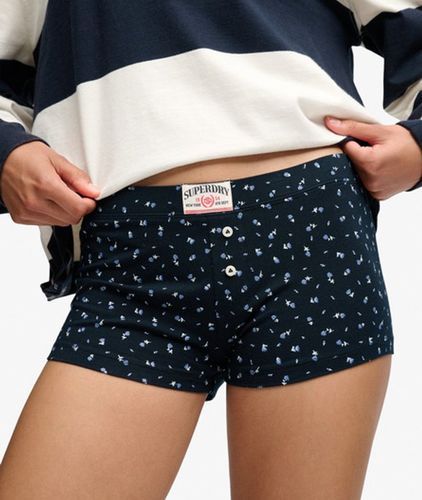 Damen Athletic Essentials Jersey-pyjamashorts - Größe: 34 - Superdry - Modalova