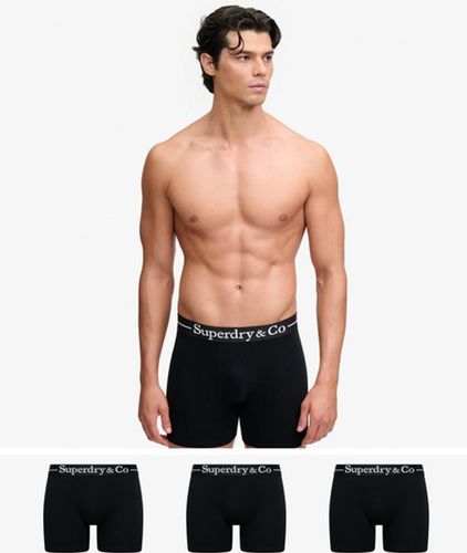 Herren & Co Boxer Triple Pack - Größe: M - Superdry - Modalova