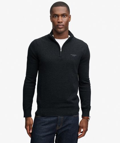 Herren Prep Essential Pullover mit Schmaler Passform - Größe: L - Superdry - Modalova