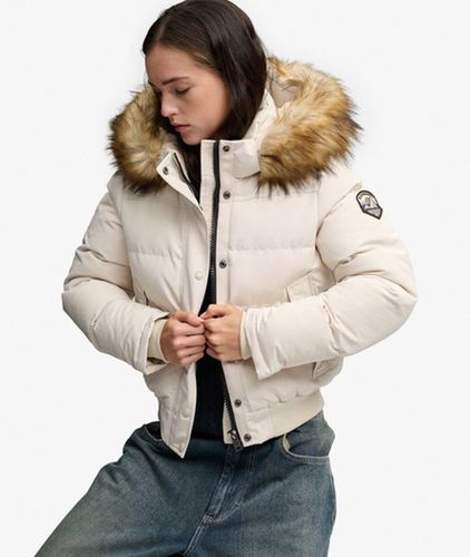 Damen Everest Bomberjacke mit Schmaler Passform - Größe: 42 - Superdry - Modalova
