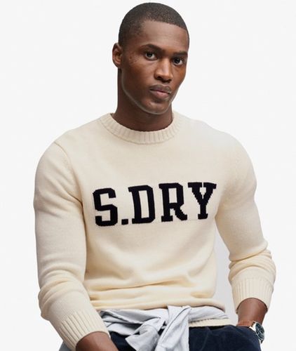 Herren Intarisa Preppy Pullover Schmale Passform - Größe: Xxl - Superdry - Modalova