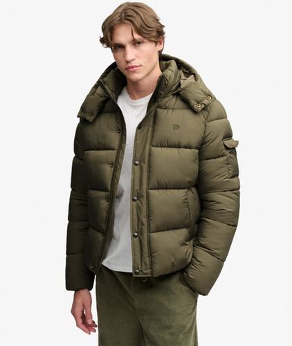 Herren Premium Ripstop Steppjacke - Größe: L - Superdry - Modalova