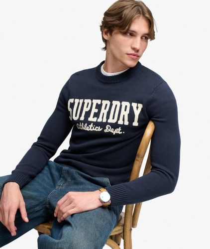 Herren Pullover mit Applikation - Größe: Xxl - Superdry - Modalova