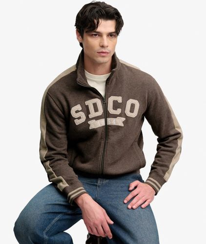 Herren Track Top mit Lockerer Passform - Größe: XL - Superdry - Modalova