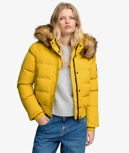 Damen Everest Bomberjacke mit Schmaler Passform - Größe: 36 - Superdry - Modalova
