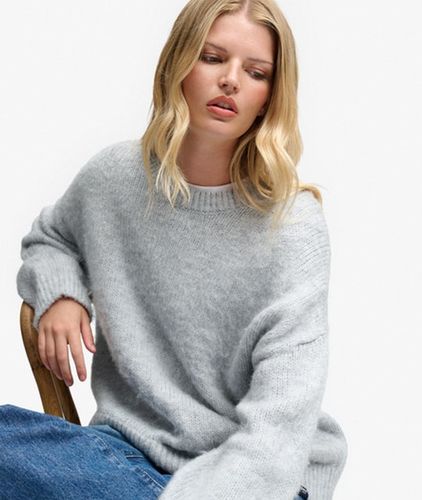 Damen Slouchy Pullover mit OverGrößed-passform - Größe: 40 - Superdry - Modalova