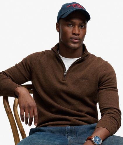 Herren Prep Essential Pullover mit Schmaler Passform - Größe: S - Superdry - Modalova