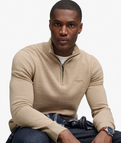 Herren Prep Essential Pullover mit Schmaler Passform - Größe: XL - Superdry - Modalova