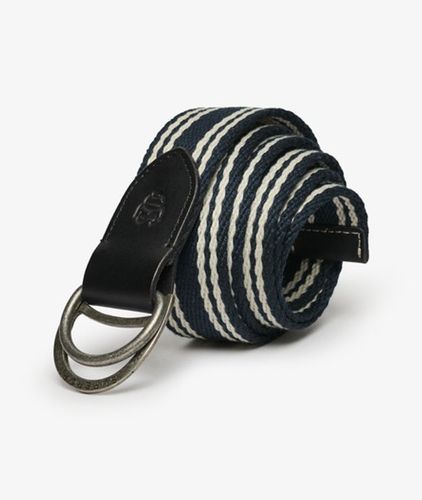 Herren Heritage Stripe Gürtel Reguläre Passform - Größe: 1Größe - Superdry - Modalova