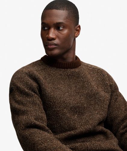 Herren Birdseye Strick-pullover mit Lockerer Passform - Größe: S - Superdry - Modalova