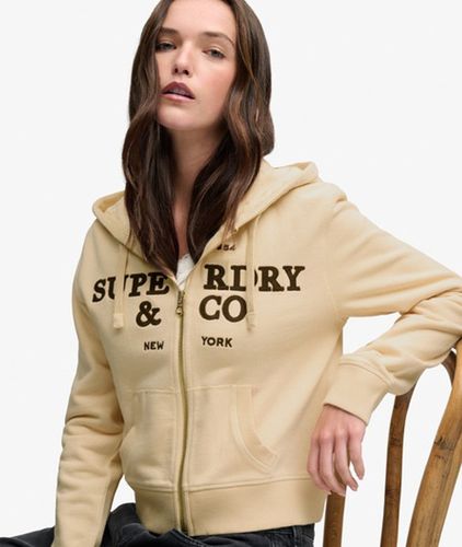 Damen Athletic Essentials Kapuzenjacke mit Lockerer Passform - Größe: 40 - Superdry - Modalova