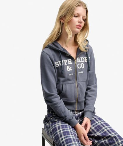 Damen Athletic Essentials Kapuzenjacke mit Lockerer Passform - Größe: 40 - Superdry - Modalova