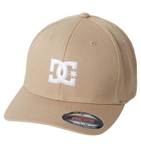 DC Shoes Cap Star 2 - Men Beige Flexfit Cap - DC Shoes UK - Modalova