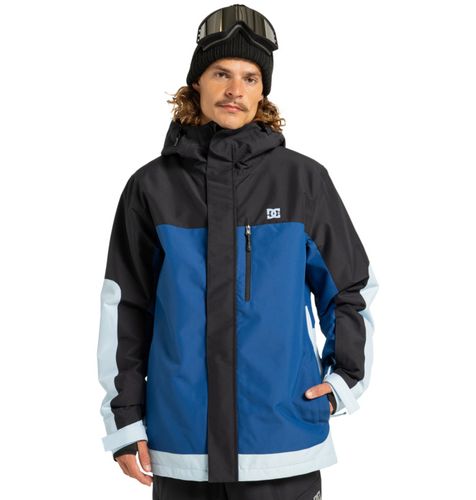 DC Shoes Defiant - Men Blue Technical Snow Jacket - DC Shoes UK - Modalova